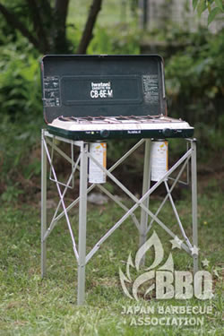 アウトドア用ガスコンロ