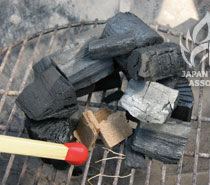 着火剤の使い方